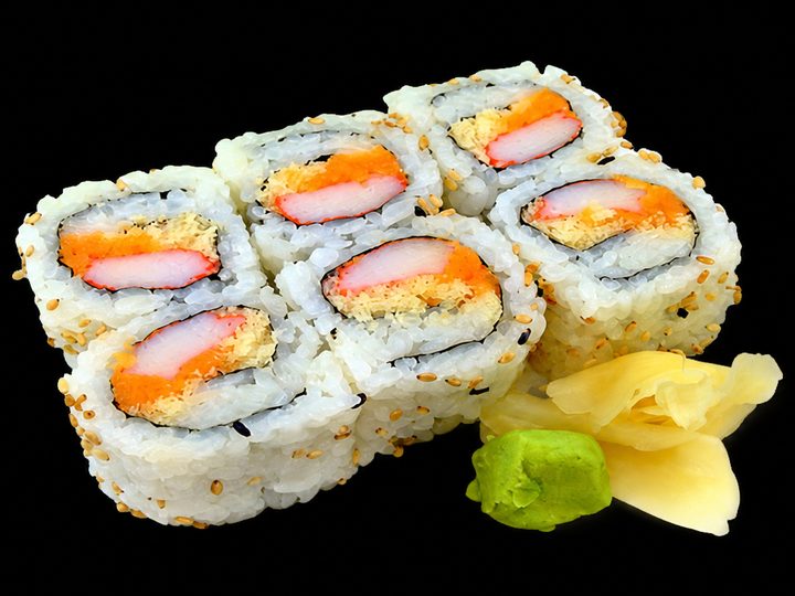 Crispy Spicy Crabmeat Roll (6pcs)