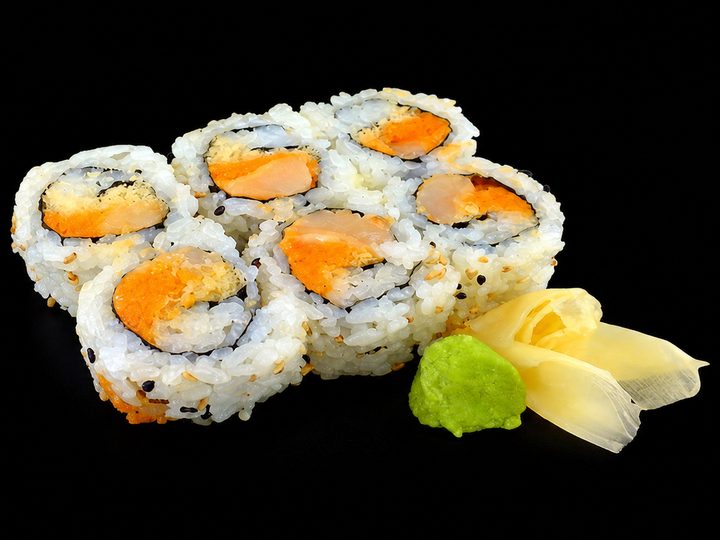 Crispy Spicy Scallop Roll (6pcs)