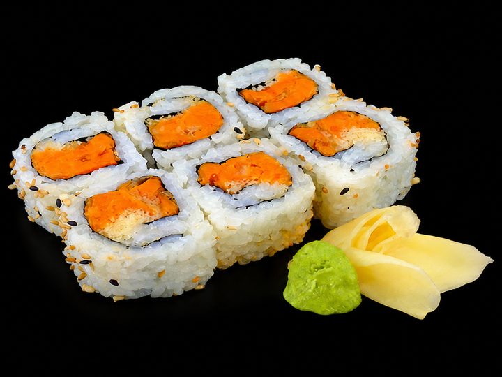 Crispy Spicy Yam Roll (6pcs)