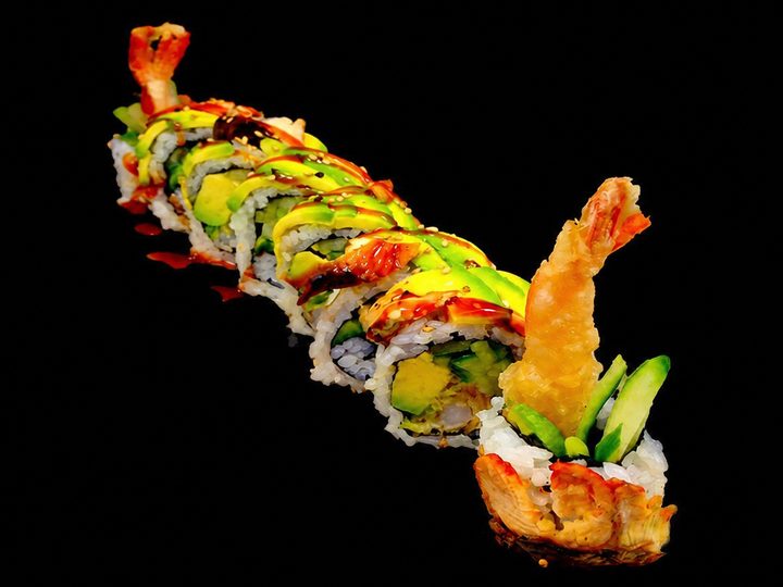 Black Dragon Roll (8pcs)