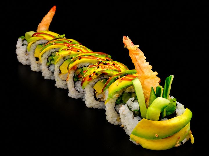 Green Dragon Roll (8pcs)
