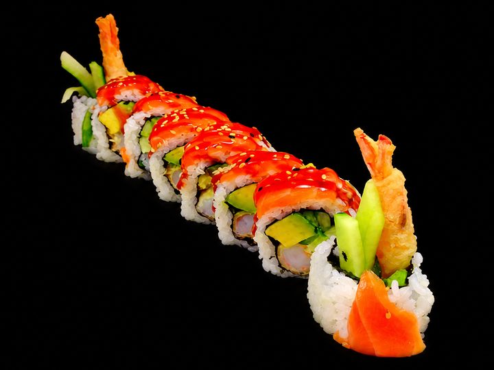 Red Dragon Roll (8 pcs)