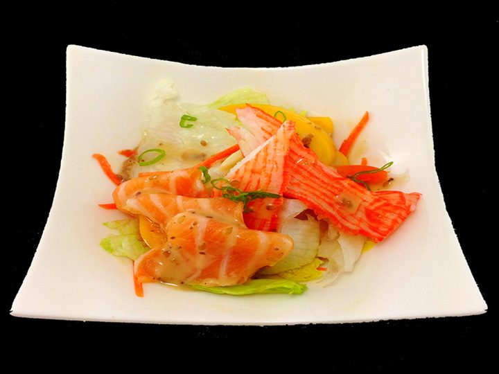Salmon Sashimi Salad