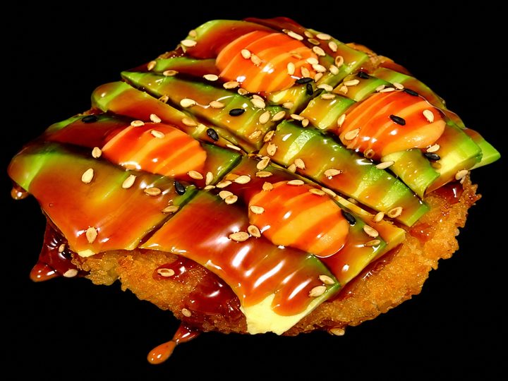 Avocado Sushi Pizza ( 8pcs)