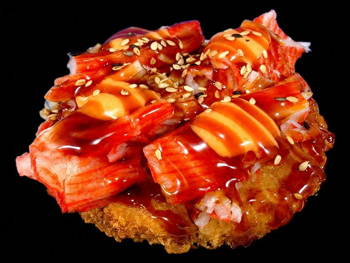 Crabmeat Sushi Pizza ( 8pcs)