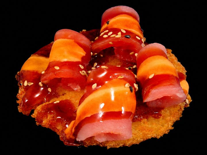 Tuna Sushi Pizza ( 8pcs)