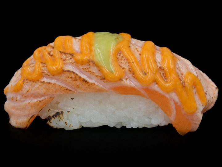 Torched Salmon Sushi